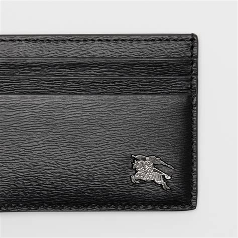 burberry london leather money clip card case